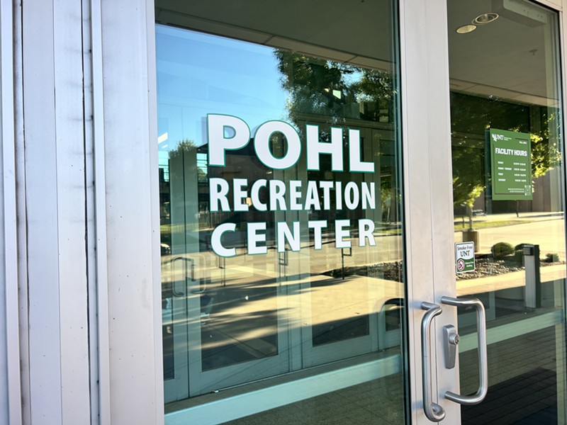 Dozens of women were photographed while working out at the UNT Pohl Recreation Center.