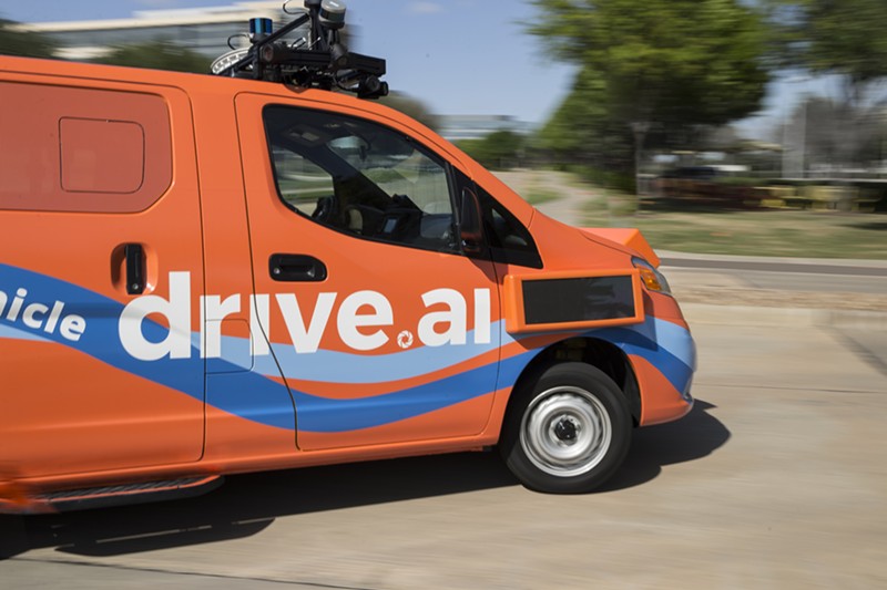Autonomous vehicles will transport Frisco residents to places like HALL Park, Frisco Station and The Star when Drive.ai's pilot program launches in July.