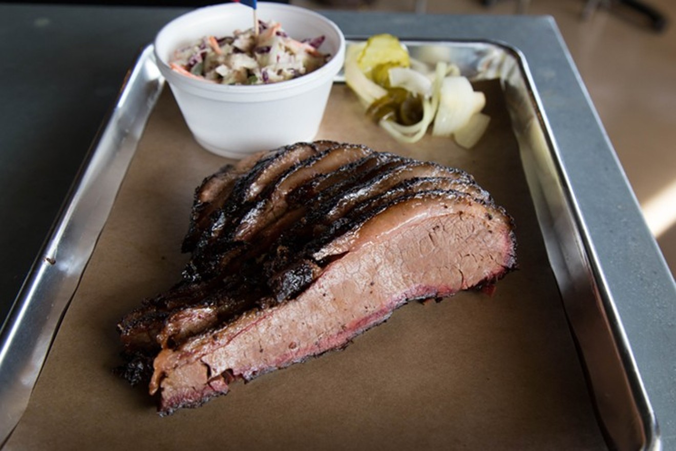 It's not a visit to Dallas without a little brisket.