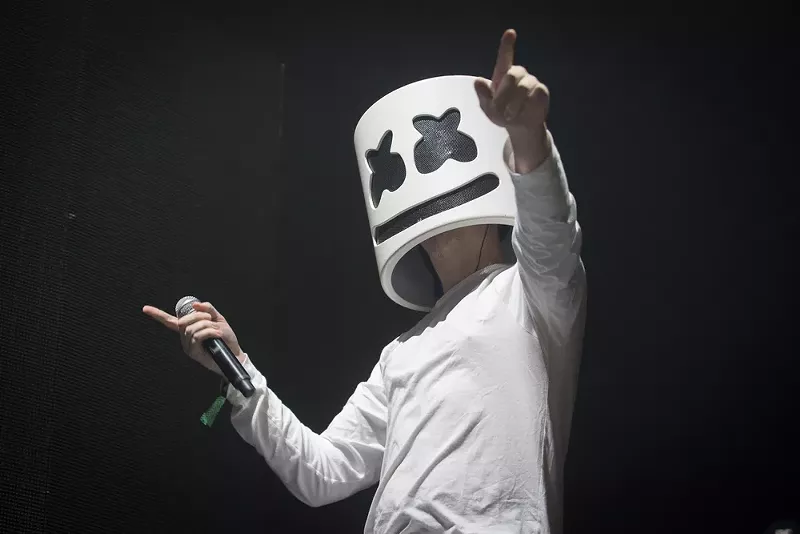 Image: DJ/producer Marshmello is hosting a pop-up event with SVDDEN DEATH to celebrate the end of their MELLODEATH tour.
