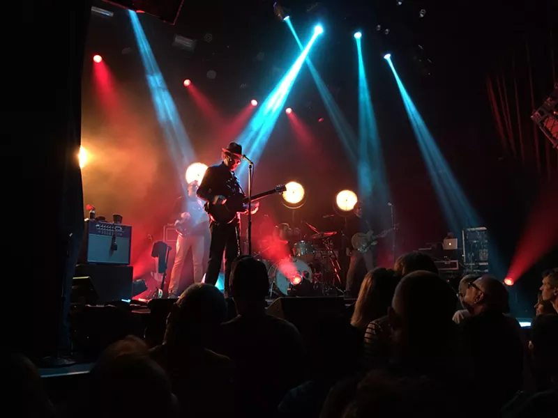 Image: Eels brought every type of rock music to their Canton Hall performance.