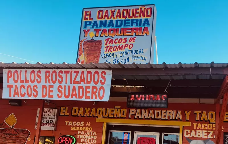 Image: The front of El Oaxaqueño