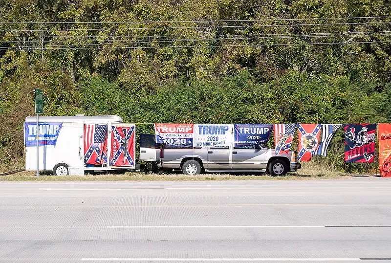 Image: Republicans in Texas and beyond have latched onto the idea that the election was stolen from Trump.