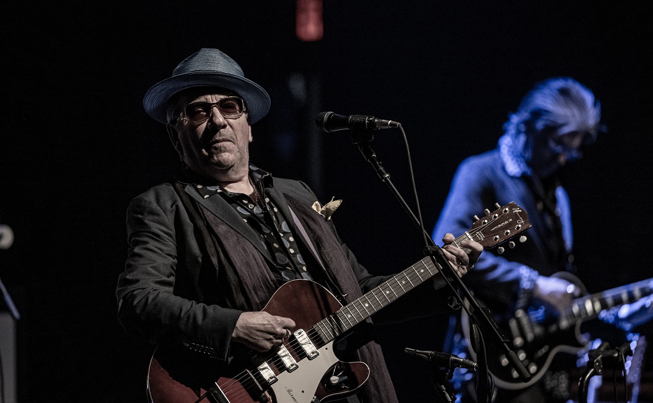 Elvis Costello brought some Texas musical tradition to his Dallas show on Friday.