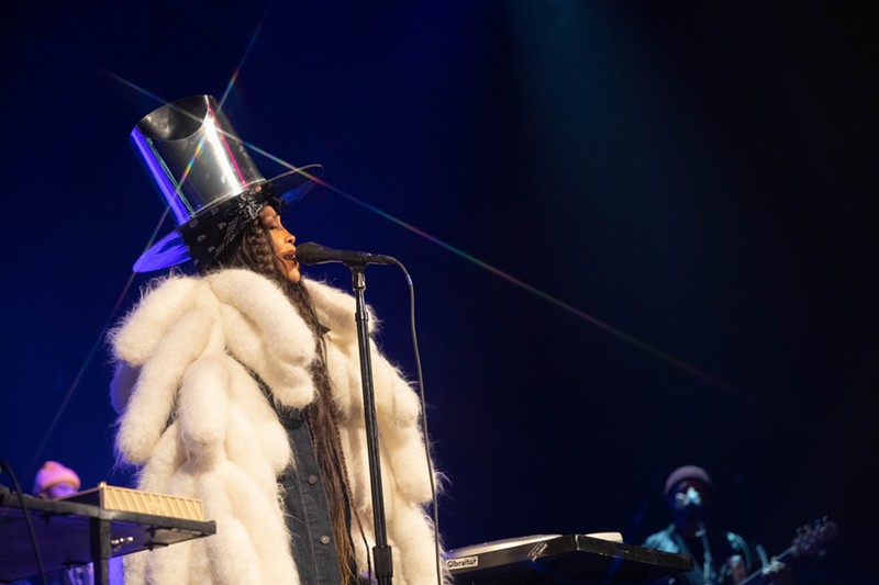See What You Missed at Erykah Badus Birthday Bash With Marc Rebillet Dallas Observer