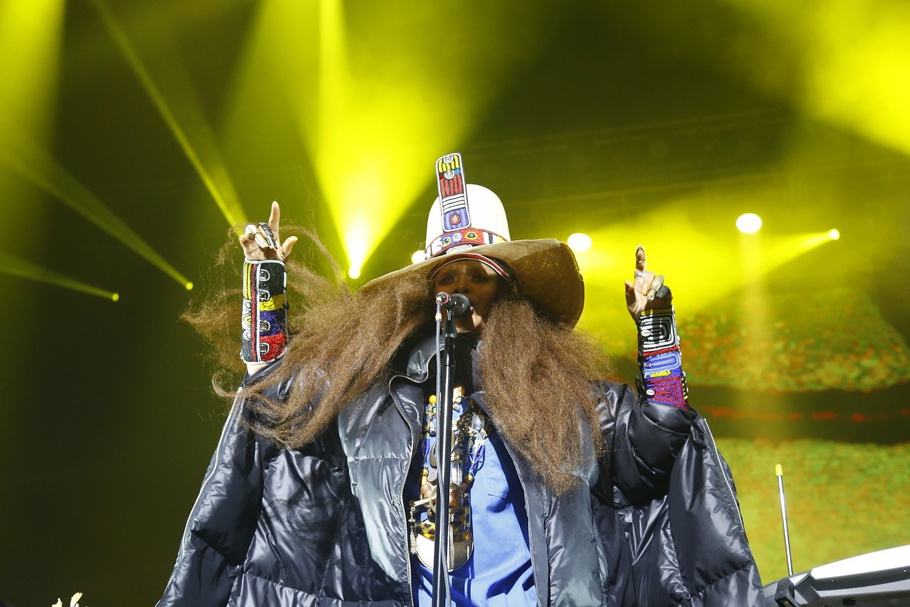 Erykah Badu's birthday bash was everything you would expect and more.