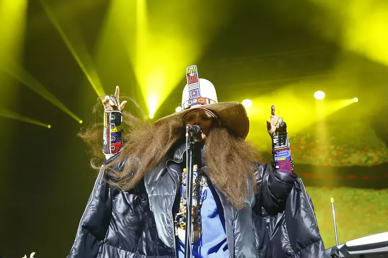 Image: Erykah Badu's birthday bash was everything you would expect and more.