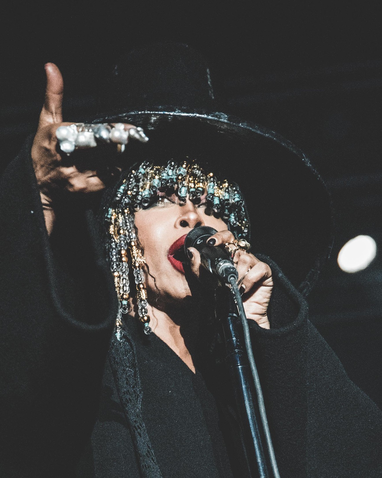 Erykah Badu held her yearly birthday bash at The Factory with her famous family and friends.