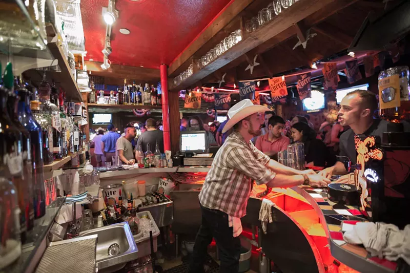 Image: The Round-Up Saloon and Dance Hall was recently listed on Esquire's list of best gay bars in America.