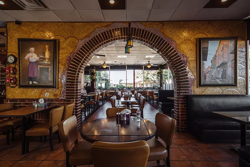 Image: The interior at Chai Khanah in Richardson