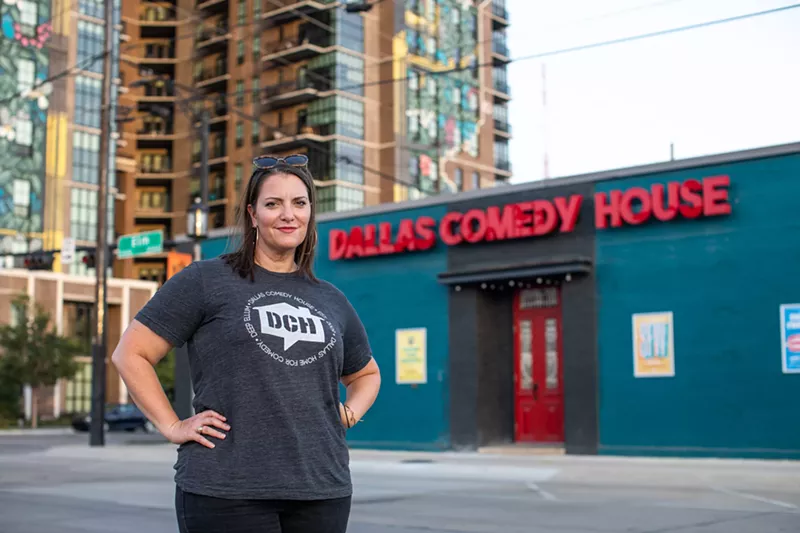 Image: Amanda Austin, CEO and founder of Dallas Comedy House, said the timing of the closure was all about knowing when to cut the act.
