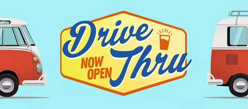 Image: Drive-thru for beer-to-go is now hoppening.