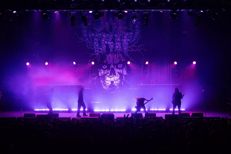 Image: Dallas band Power Trip onstage.