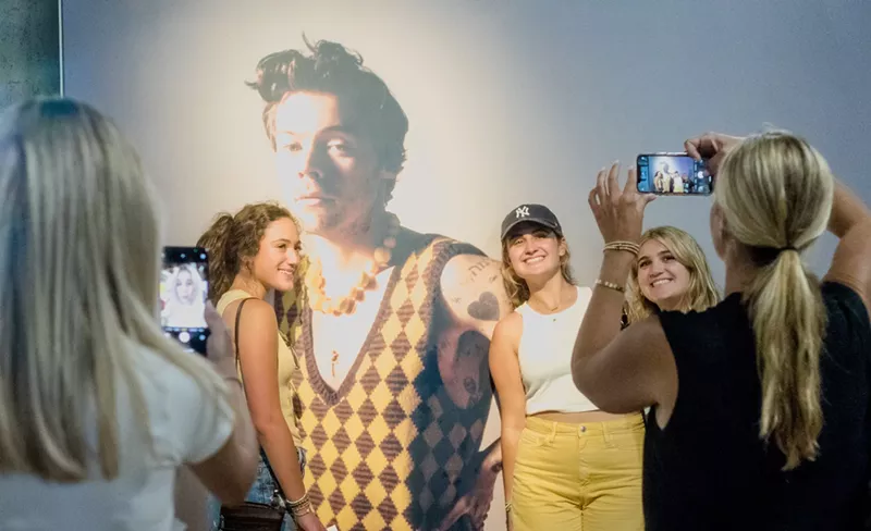 Image: Stylers got "Watermelon Sugar High" on Harry Styles at the singer's pop-up shop in Dallas this weekend.