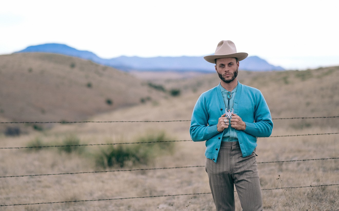 Charley Crockett describes his style as a cross between Hank Williams Sr. and Curtis Mayfield.