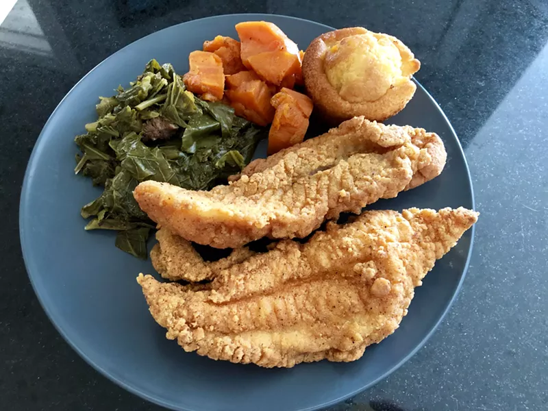 Image: There's no reason we can't indulge in a classic plate of catfish every once in a while.