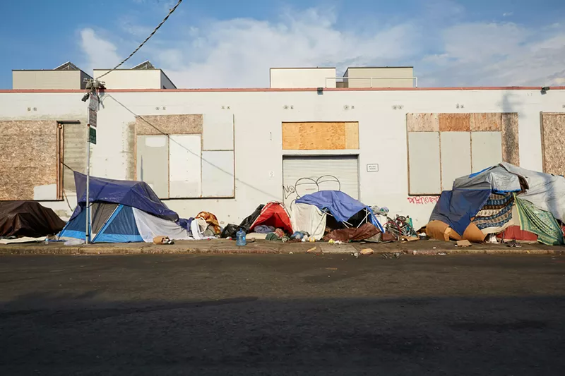 Image: Trump's recent rhetoric surrounding homelessness is similar to talking points espoused by opponents of the Housing First program.