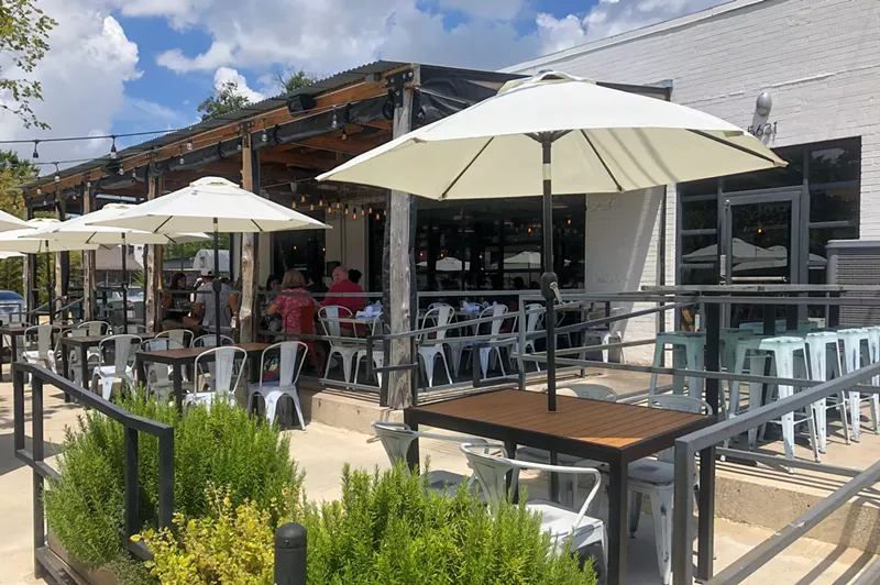 Image: This patio is one you could spend all day on.
