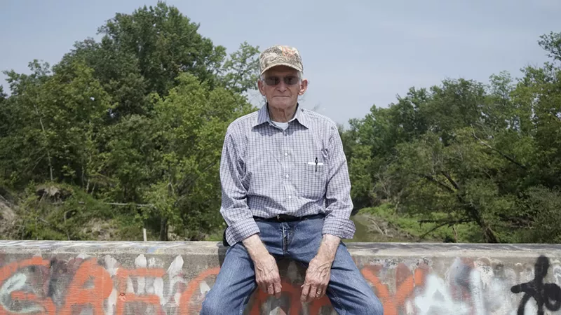 Image: Gary Cheatwood has lived in Cuthand for about 83 years. Others won't be so lucky if the Marvin Nichols Reservoir wins approval.