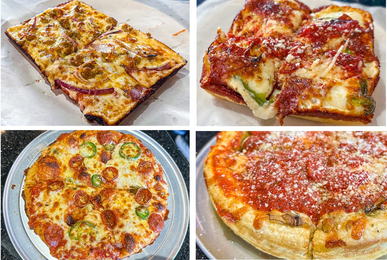 Andrew's American Pizza Kitchen serves several types of regional pizzas all under one roof.
