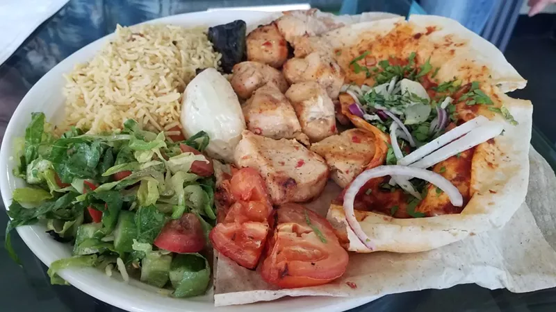 Image: Chicken shish kabob
