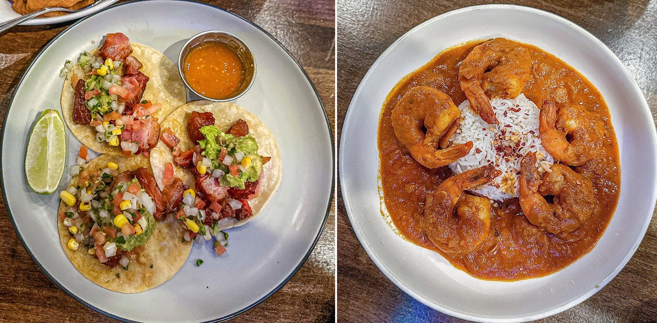 Black Agave in Farmers Branch offers several takes on both traditional and Tex-Mex favorites, along with ample drink options.