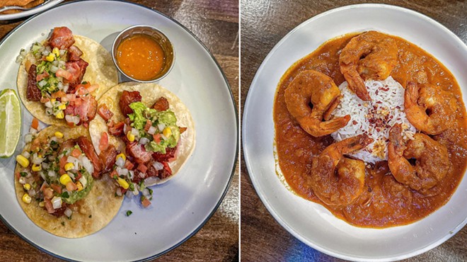 Black Agave in Farmers Branch offers several takes on both traditional and Tex-Mex favorites, along with ample drink options.
