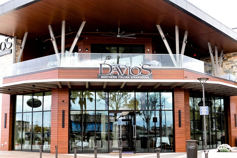 Davio's is part of the new mega Granscape complex in The Colony.