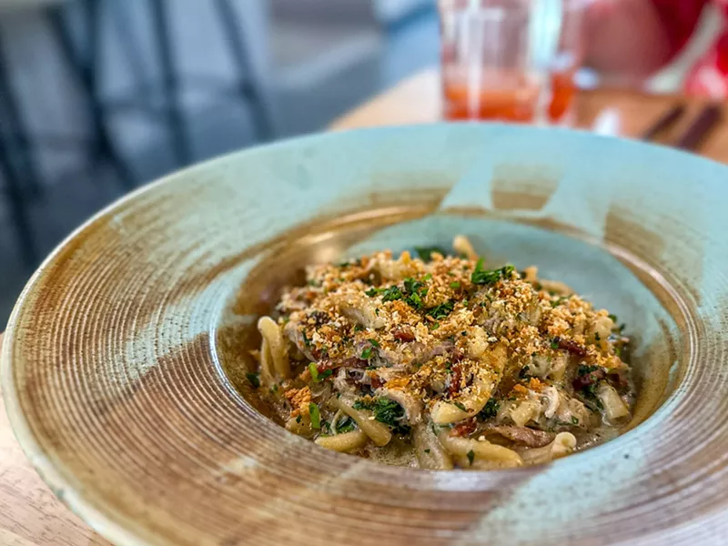 Image: Coniglio alla Gricia at Radici