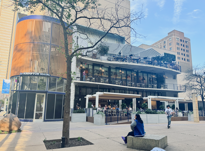 Image: hampton social dallas
