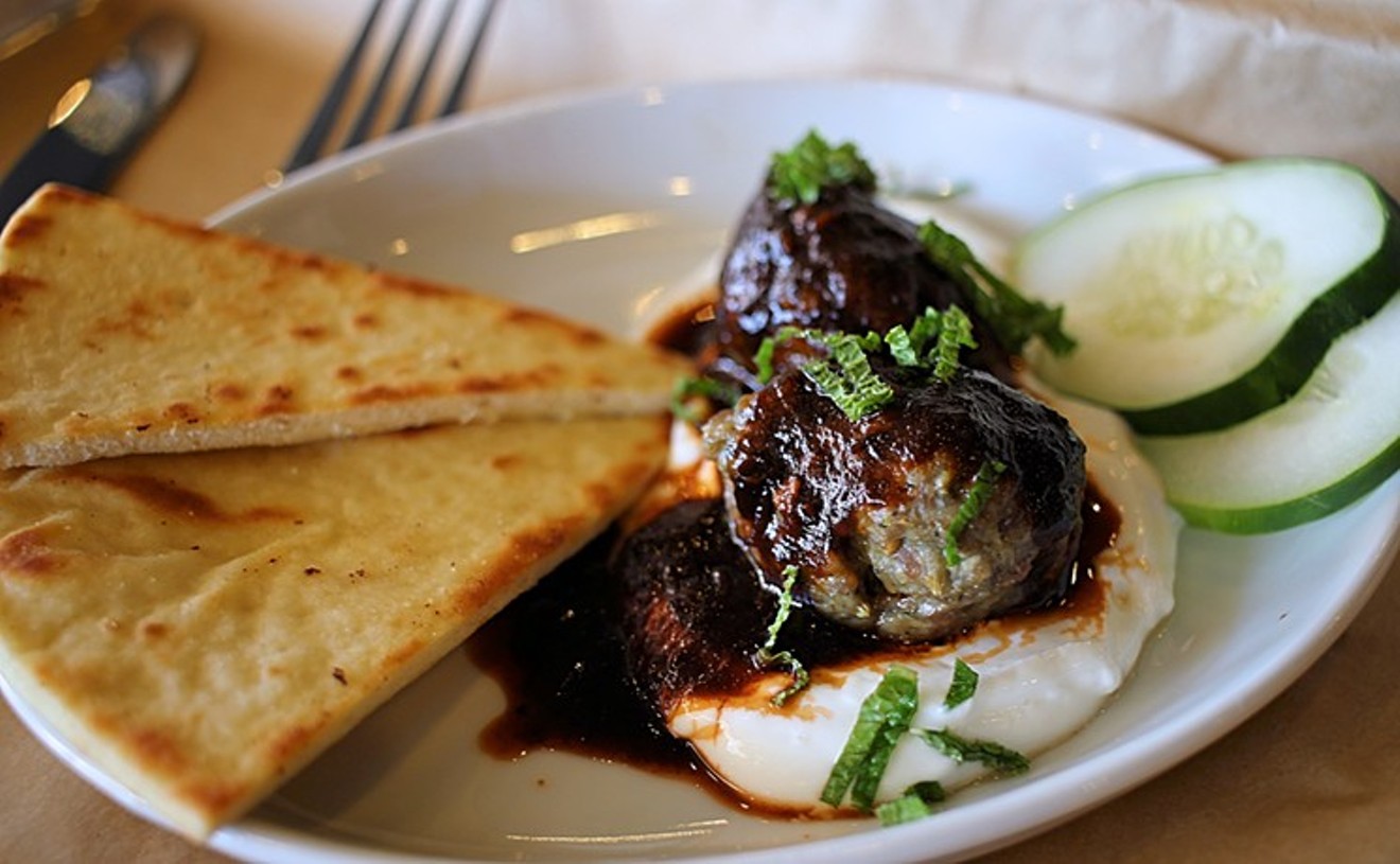 The lamb meatballs at Kickshaws bring the meatball to the next level with cumin, fennel and a chili-honey glaze.