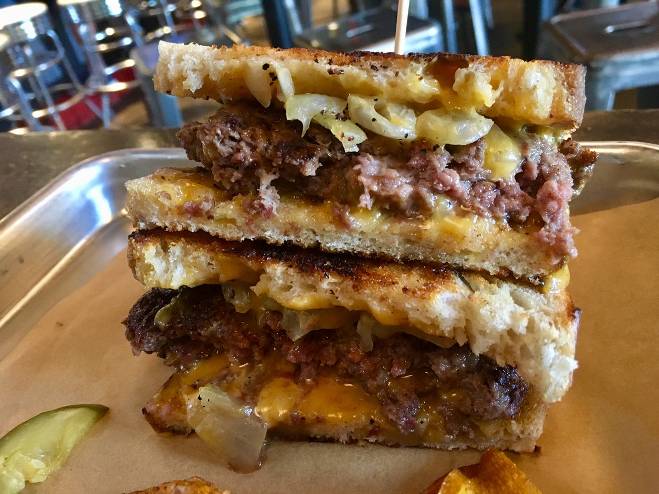When you find yourself in times of trouble, patty melt will come to you.