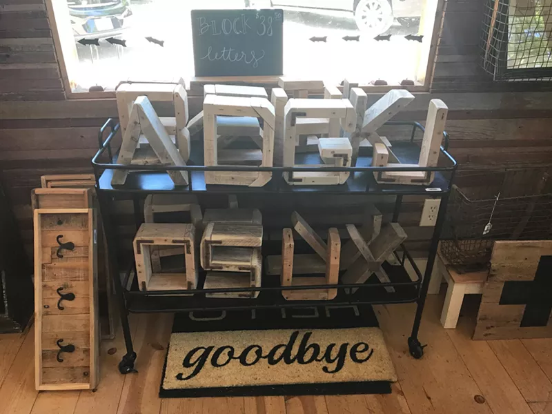 Image: Waco's Harp Design Co. in Magnolia market.