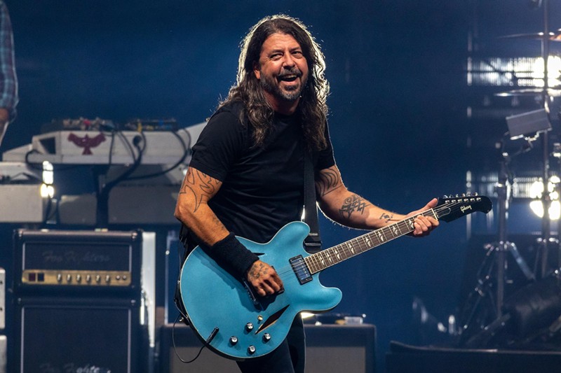 The Foo Fighters gave us pure rock on Wednesday.