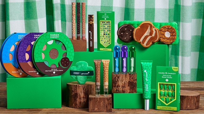 Girl Scout-themed line of cosmetics from Hard Candy