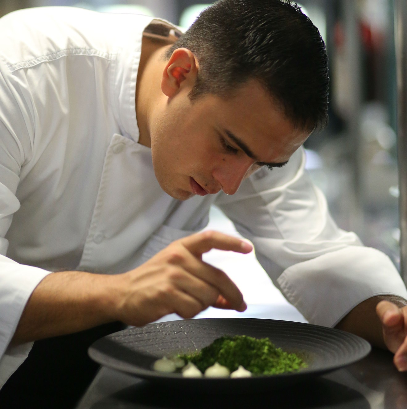 Chef Jose Meza works at the newly opened Jalisco Norte.