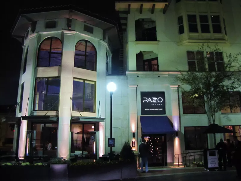 Image: A new "restaurant lounge" opened yesterday on Cedar Springs.