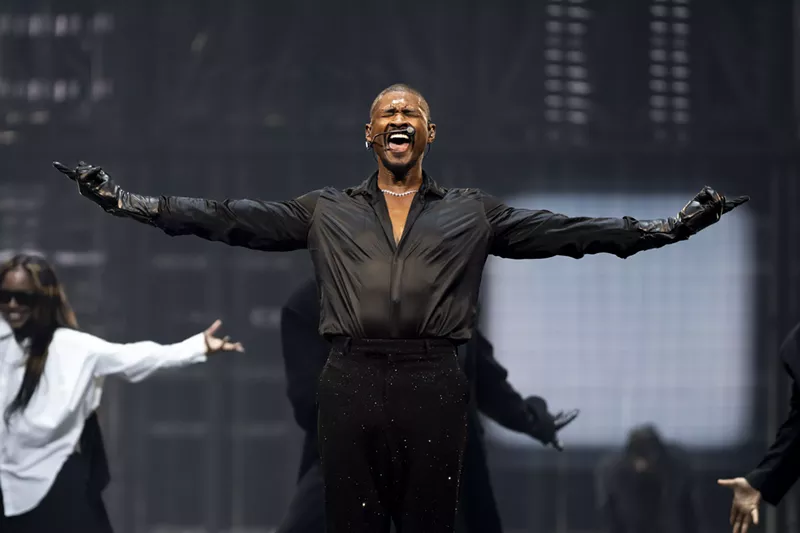 Image: Usher brought the first night of his "Past Present Future" tour to American Airlines Center on Thursday, Oct. 3, 2024.