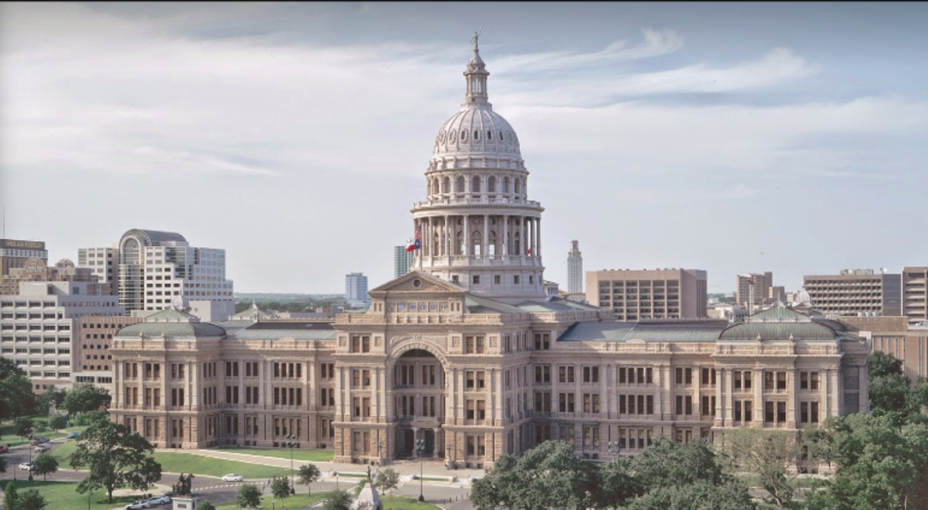 The Texas State Capitol, in business from now until June