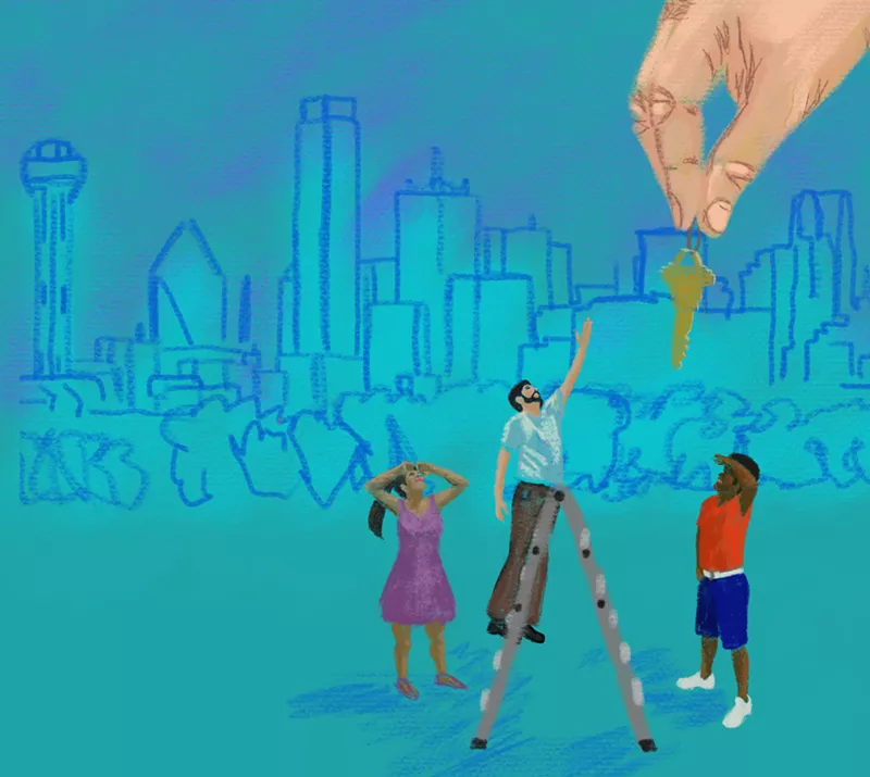 Image: Affordable units in Dallas county seem always out of reach.