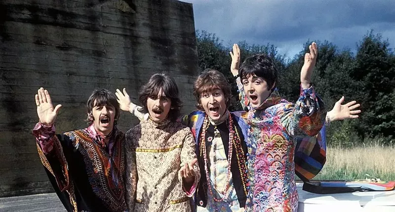 Image: The Beatles from Magical Mystery Tour