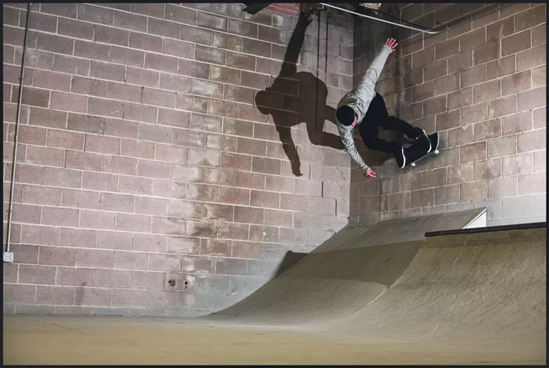 Image: The builders of 4DWN say it's an improvement on another city-funded skate park in East Dallas, which has plastic ramps instead of concrete ramps like theirs.