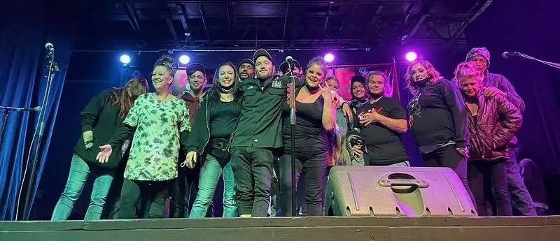 Image: Rail Club Live! staff, who, along with hundreds of volunteers, were able to help Fort Worth neighbors suffering through power losses and below-freezing temperatures last week.