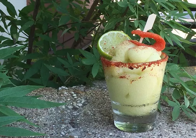 Image: Heat things up and cool back down with Bolsa's Verdita.