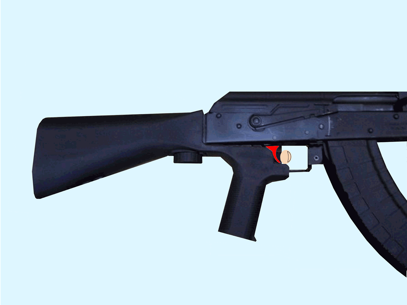 How a bump stock works