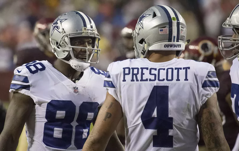 Image: The Cowboys released Dez Bryant on Friday.