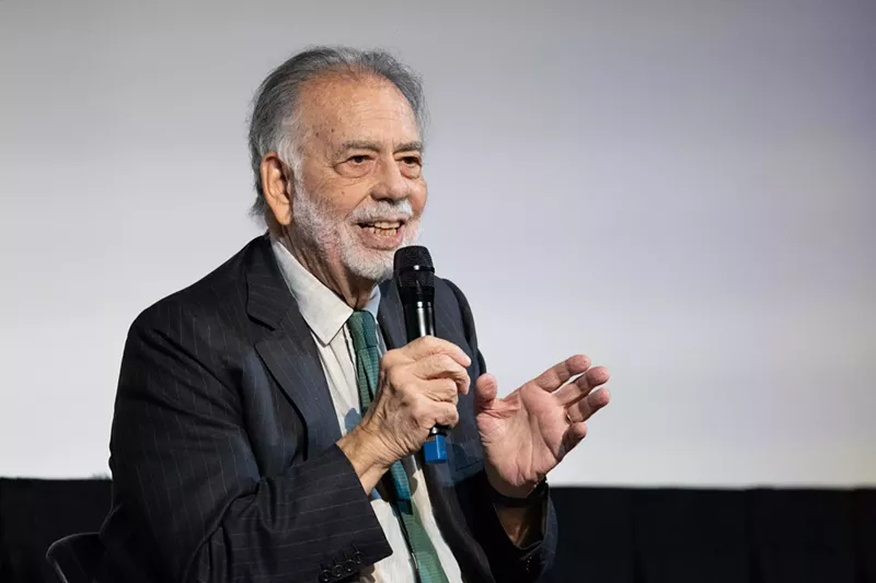 Image: Legendary director Francis Ford Coppola gave us a dose of radical optimism at the Texas Theatre Tuesday night.