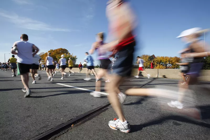 Image: If you think you can just run a marathon without our guide, you're just running away from good sense.