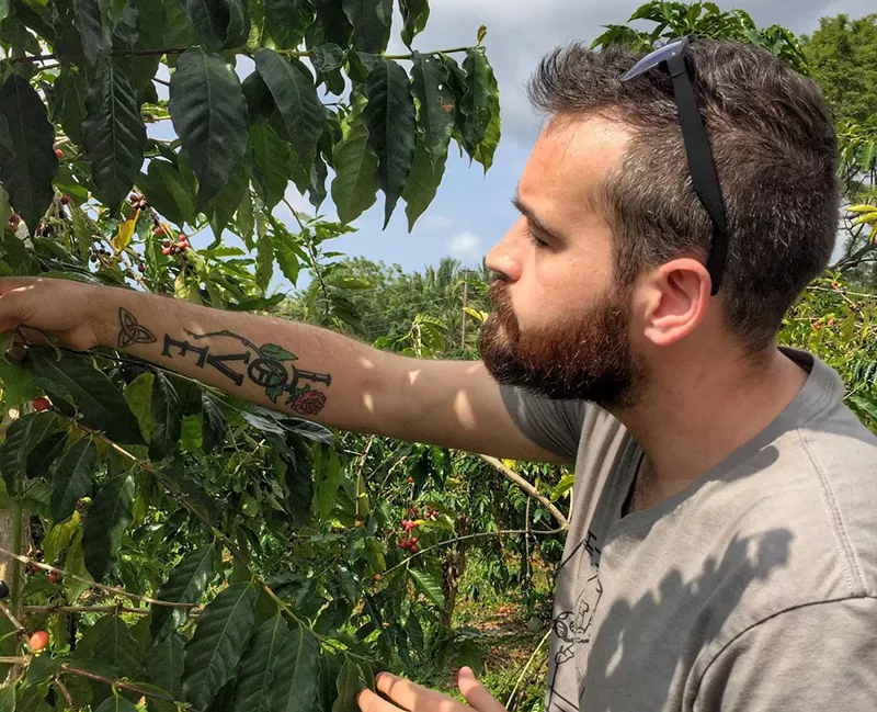 Image: Kevin Betts has been passionate about coffee for nearly a decade.