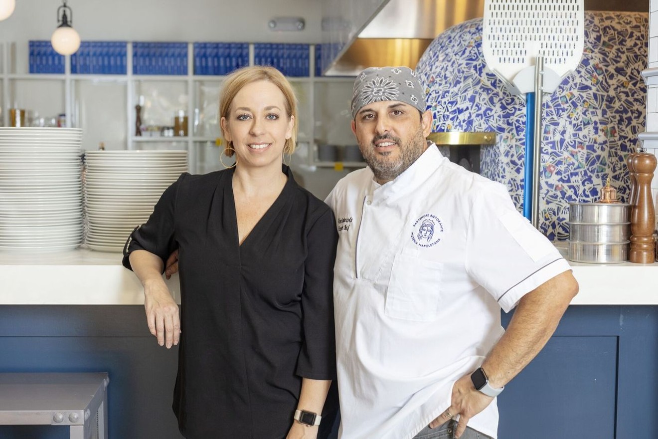 Megan and Dino Santonicola are the couple behind Partenope in downtown Dallas.